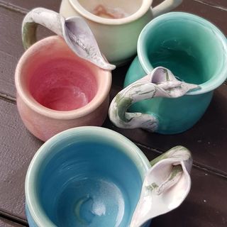 Bridells ceramic art. Lilly cups
